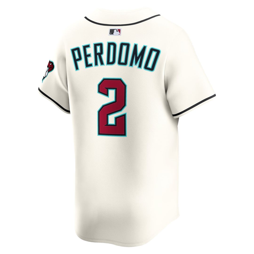 Arizona Diamondbacks Geraldo Perdomo | Nike Cream Home Limited Player Jersey