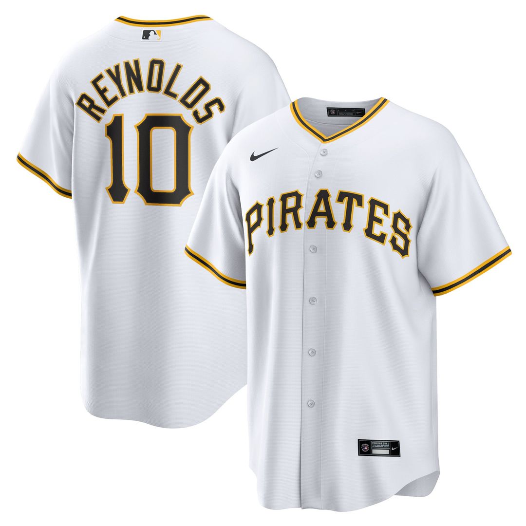 Pittsburgh Pirates Bryan Reynolds | Nike White Replica Player Jersey