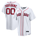 Boston Red Sox | Nike White Home Stadium Custom Jersey