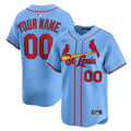 St. Louis Cardinals | Nike Light Blue Alternate Limited Custom Jersey