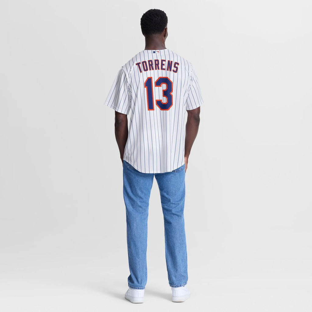 New York Mets Luis Torrens | Nike White Home Replica Jersey