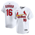 St. Louis Cardinals Nolan Gorman | Nike White Home Limited Player Jersey