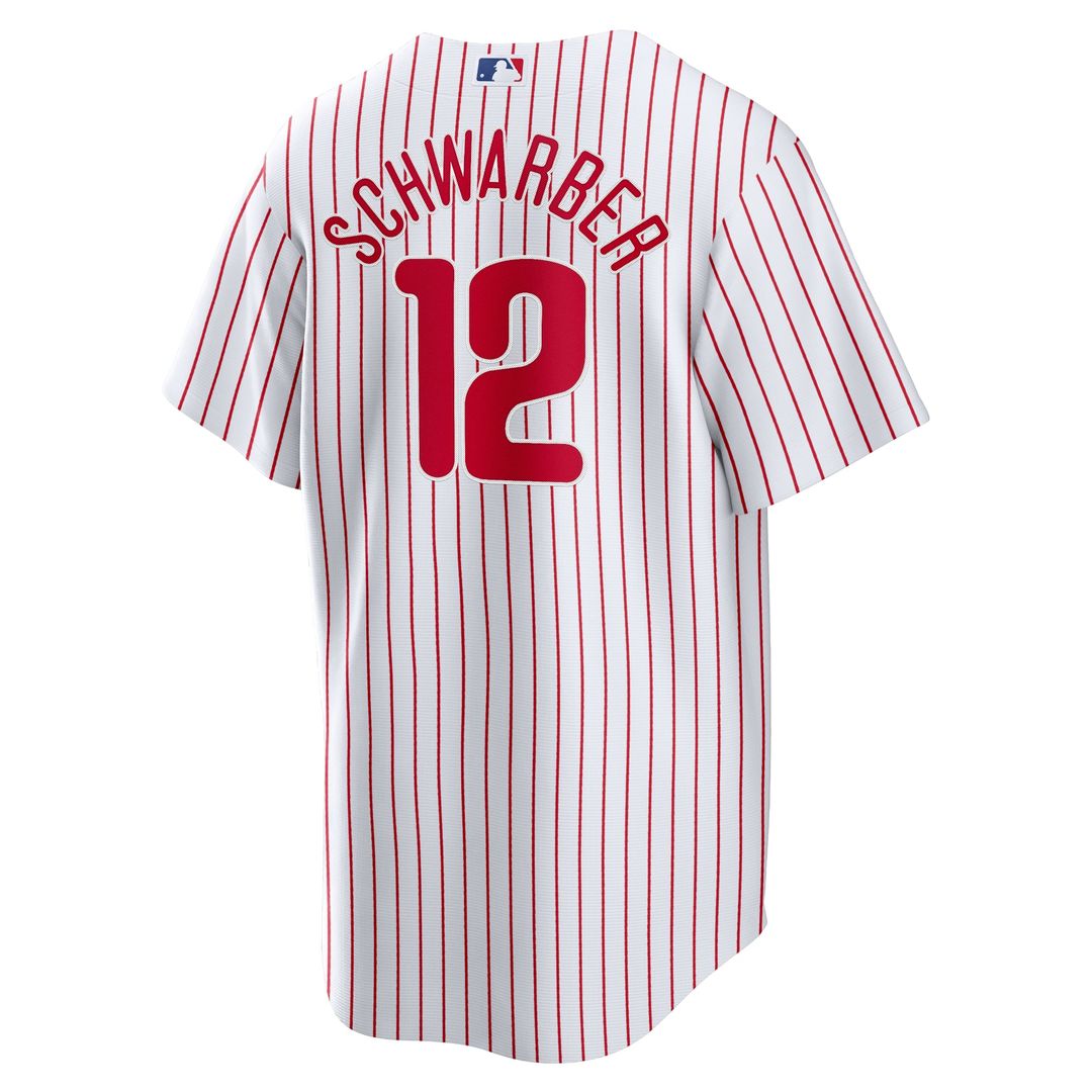 Philadelphia Phillies Kyle Schwarber | Nike White Replica Player Jersey