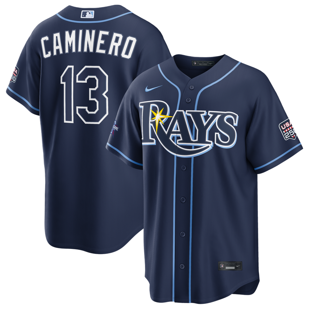 2026 All-Star Game Tampa Bay Rays Junior Caminero | Nike Navy Replica Jersey