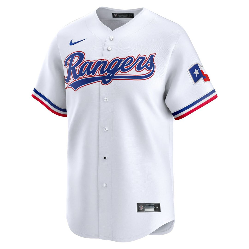 Texas Rangers Josh Jung | Nike White Home Limited Player Jersey