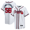 Atlanta Braves Spencer Schwellenbach | Nike White Home Replica Jersey