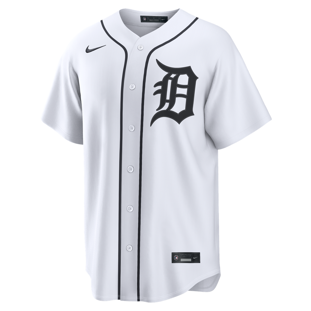 Detroit Tigers Max Clark | Nike White Home Replica Jersey