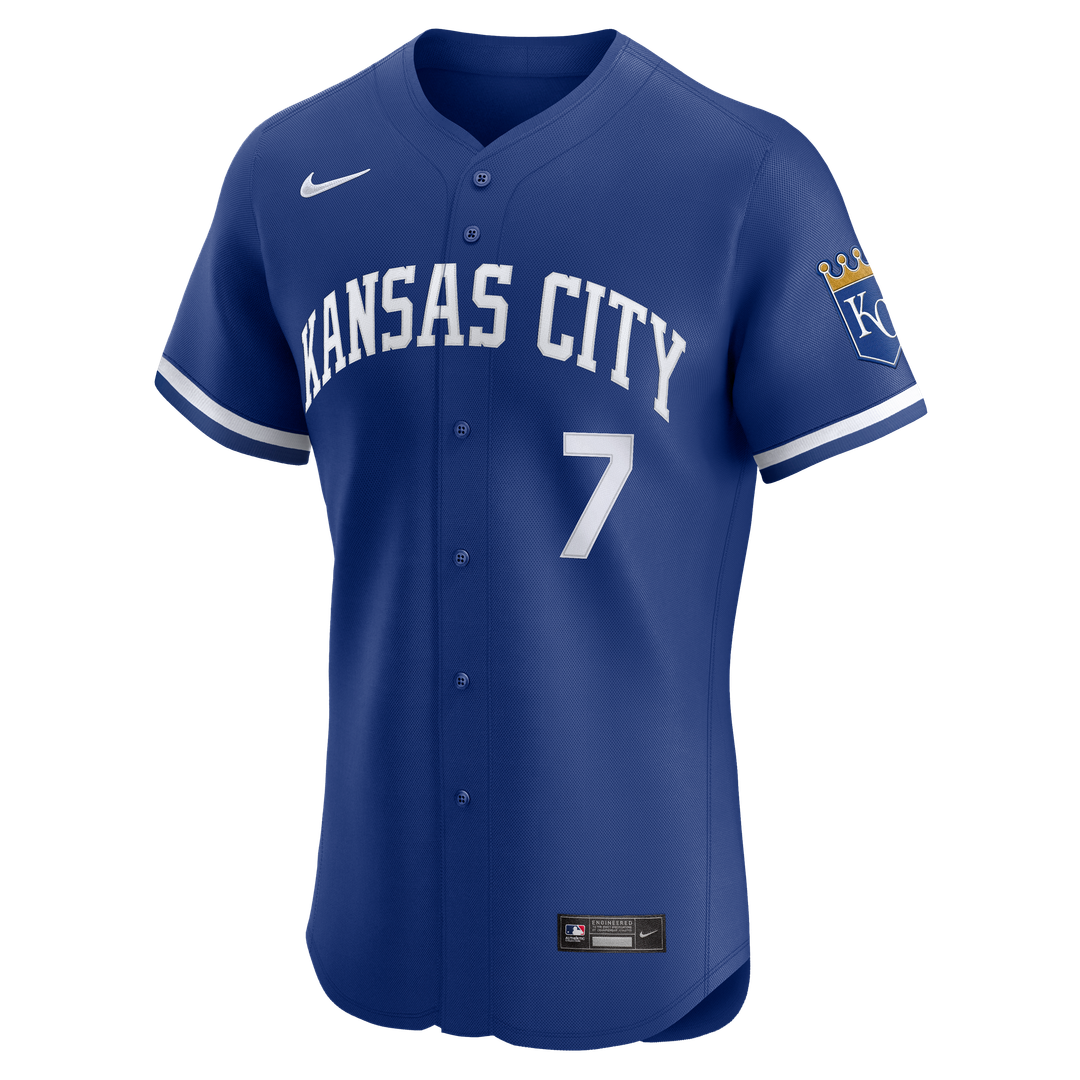 Kansas City Royals Bobby Witt Jr. | Nike Royal Alternate 2 Elite Player Jersey