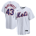 New York Mets Chayce McDermott | Nike White Home Replica Jersey