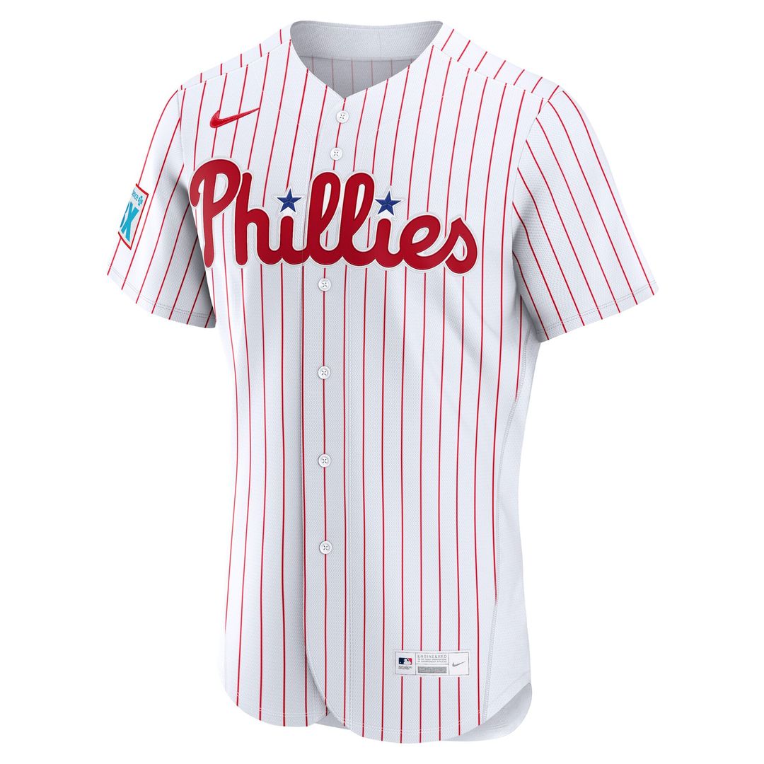 Philadelphia Phillies | Nike Light Blue Alternate Sponsor Patch Authentic Jersey