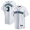 Seattle Mariners JP Crawford | Nike White Home Replica Jersey