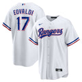 Texas Rangers Nathan Eovaldi | Nike White Home Replica Player Jersey