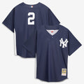 New York Yankees Derek Jeter | Mitchell & Ness Navy Authentic Batting Practice Jersey