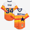 Houston Astros Nolan Ryan | Mitchell & Ness White Throwback Authentic Jersey