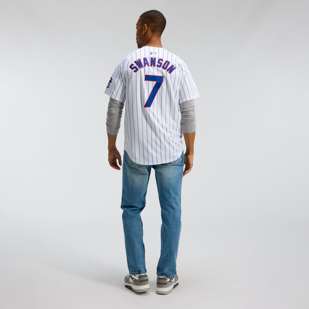 Chicago Cubs Dansby Swanson | Nike White Home Limited Player Jersey