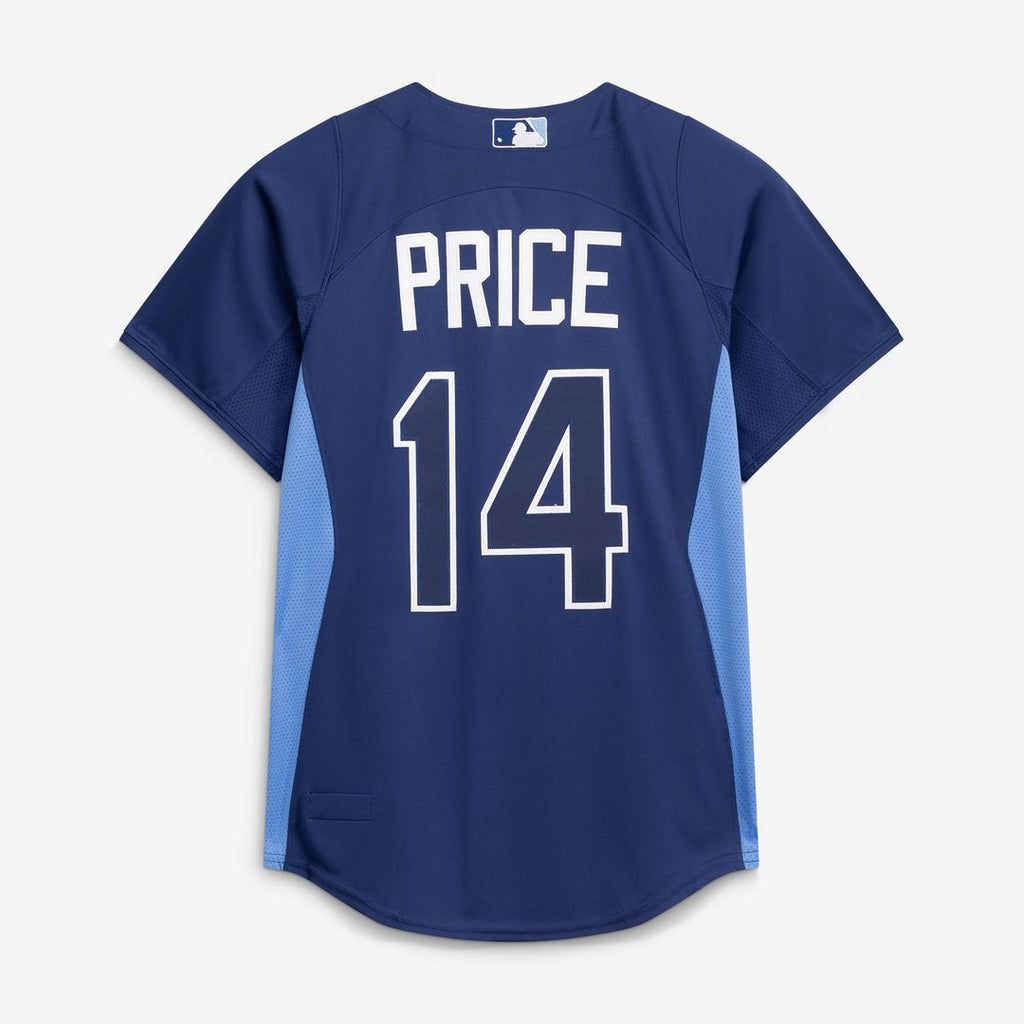 Tampa Bay Rays David Price | Mitchell & Ness Blue Authentic Batting Practice Jersey