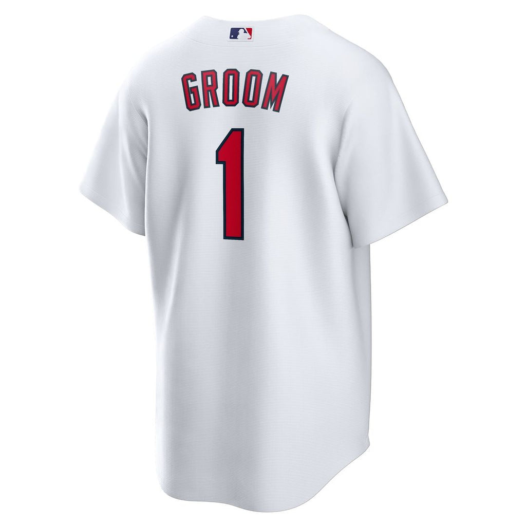 St. Louis Cardinals | Nike White #1 Groom Home Replica Jersey