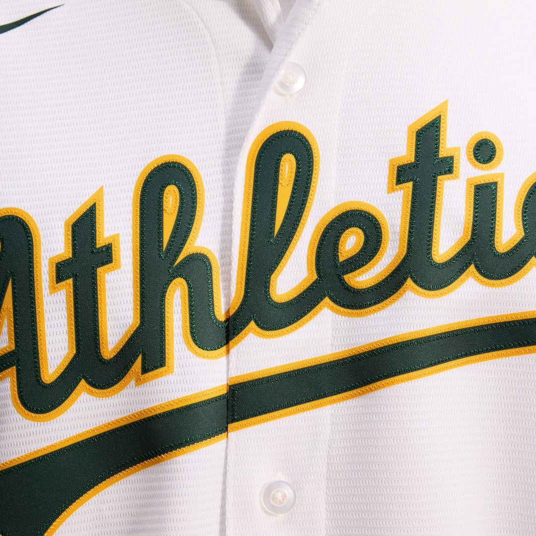 Athletics | Nike White Home Replica Team Jersey