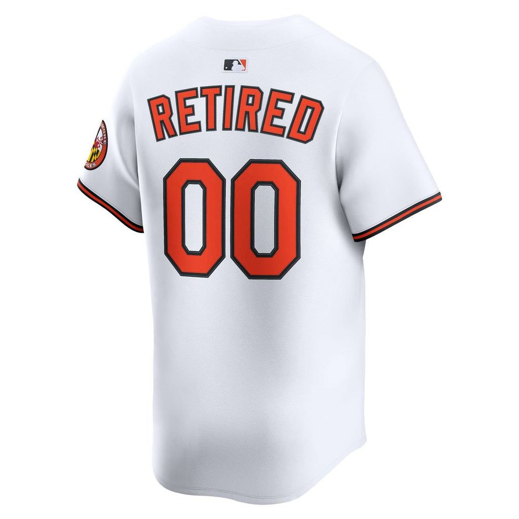 Baltimore Orioles | Nike White Home Limited Pick-A-Player Retired Roster Jersey