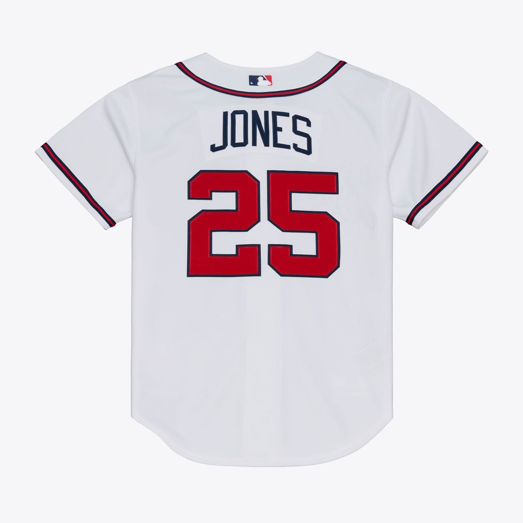 Atlanta Braves Andruw Jones | Mitchell & Ness White 2005 Authentic Jersey