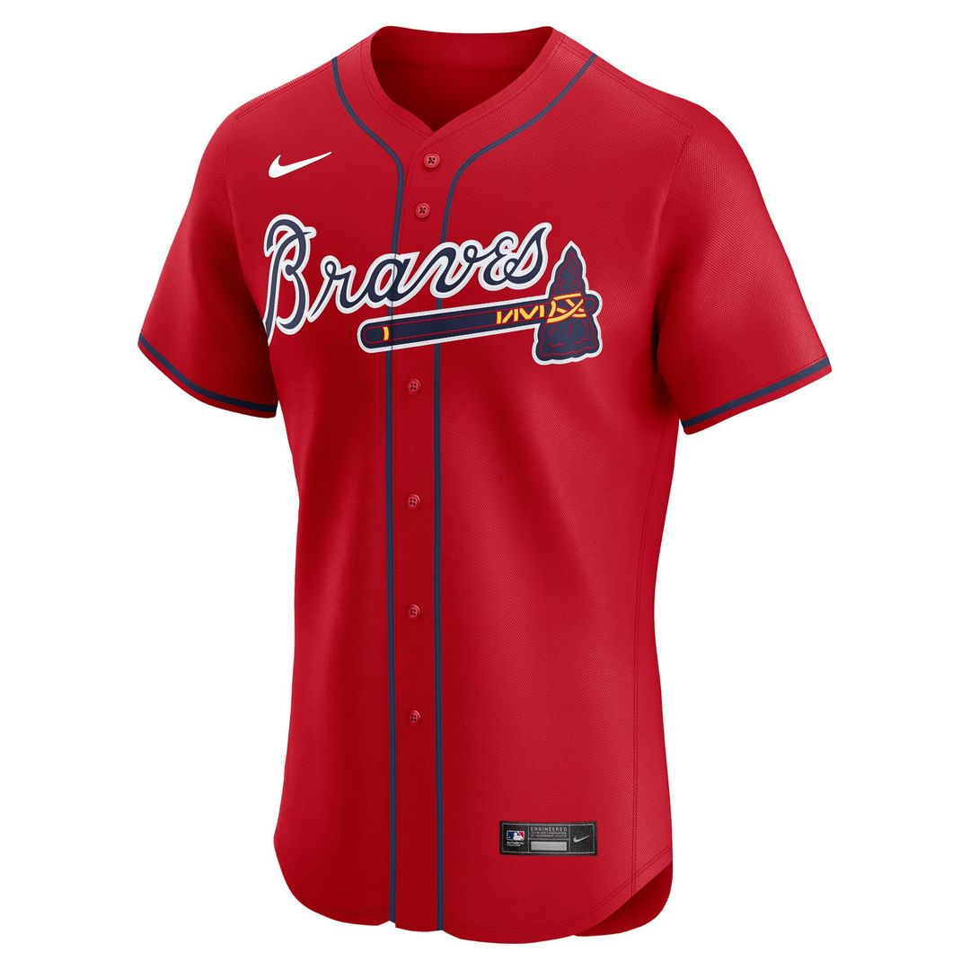 Atlanta Braves | Nike Red Alternate Elite Jersey