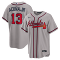 Atlanta Braves Ronald Acuña Jr. | Nike Gray Road Replica Jersey