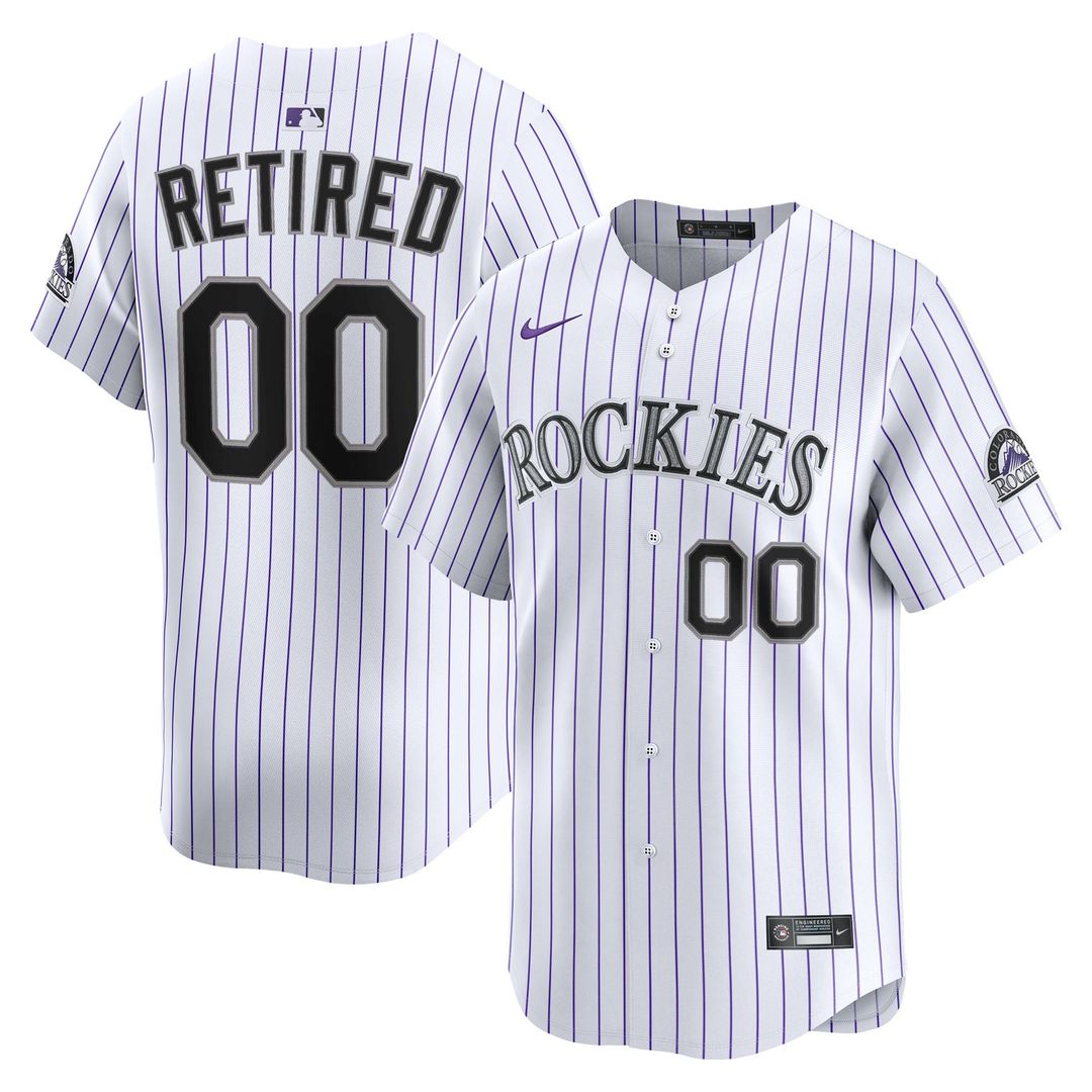 Colorado Rockies | Nike White Home Limited Pick-A-Player Retired Roster Jersey