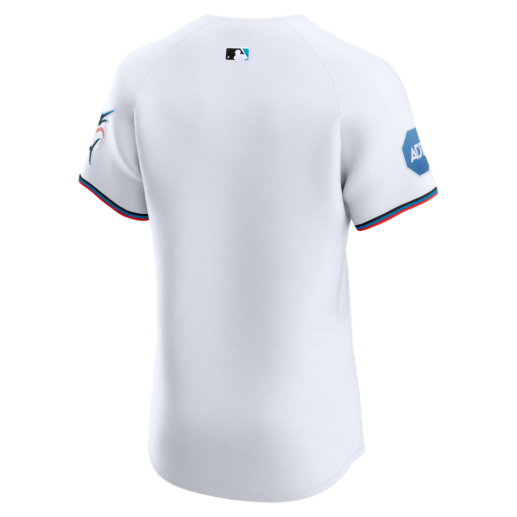 Miami Marlins | Nike White Home Elite Jersey