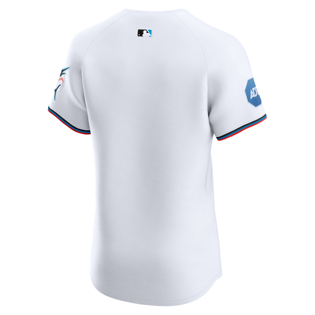 Miami Marlins | Nike White Home Elite Jersey