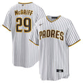 San Diego Padres Fred McGriff | Nike White Home Retired Player Replica Jersey