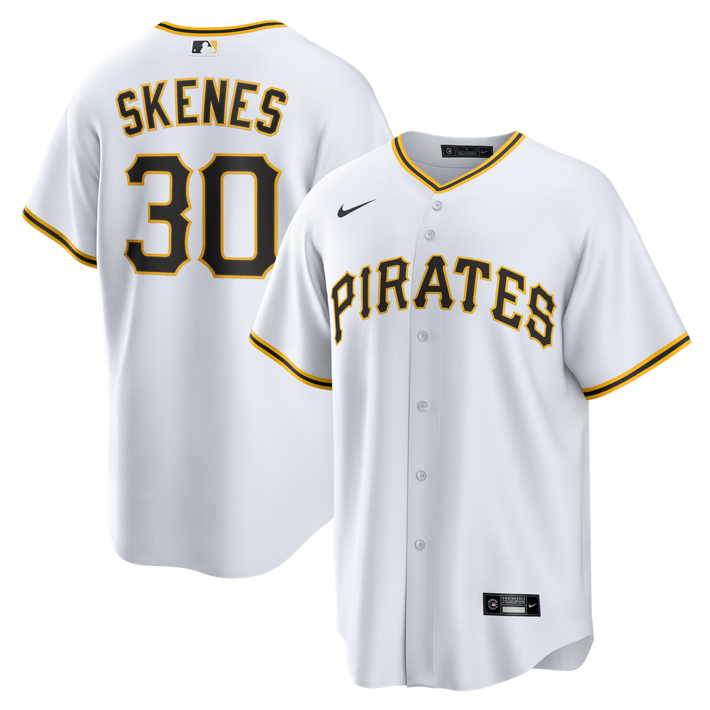 Pittsburgh Pirates Paul Skenes | Nike White Home Replica Player Jersey