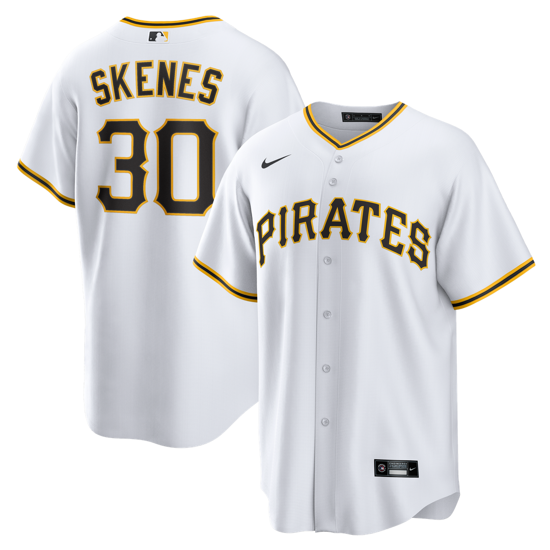 Pittsburgh Pirates Paul Skenes | Nike White Home Replica Player Jersey