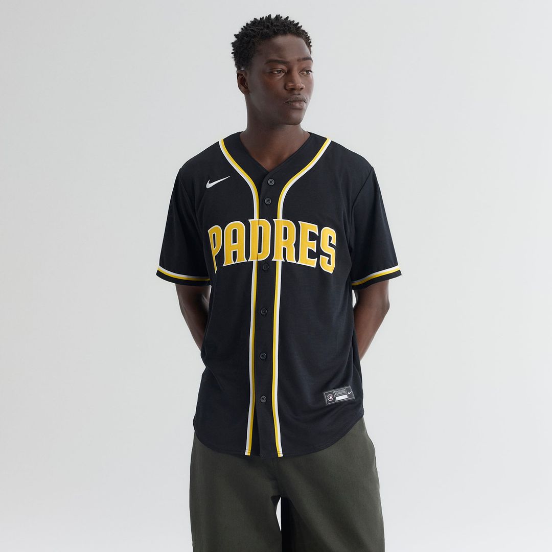 San Diego Padres Fernando Tatis Jr. | Nike Fashion Replica Black Out Jersey