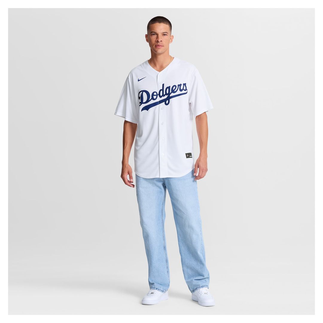 Los Angeles Dodgers Tanner Scott | Nike White Home Replica Jersey