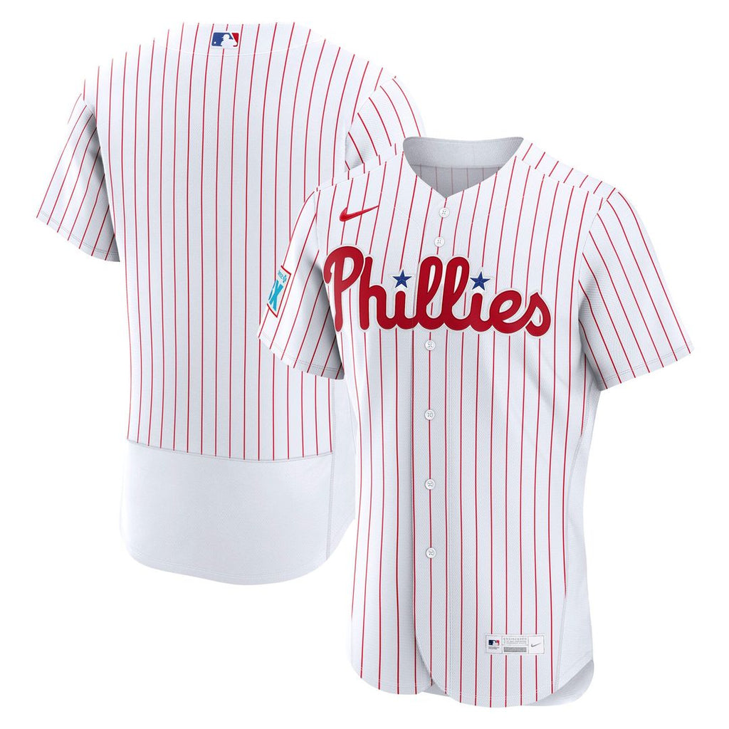 Philadelphia Phillies | Nike Light Blue Alternate Sponsor Patch Authentic Jersey
