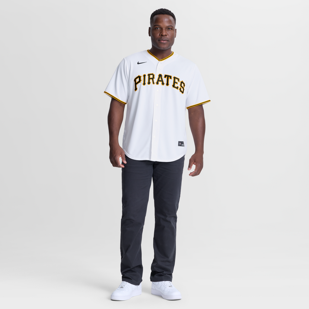 Pittsburgh Pirates Camilo Doval | Nike White Home Replica Jersey