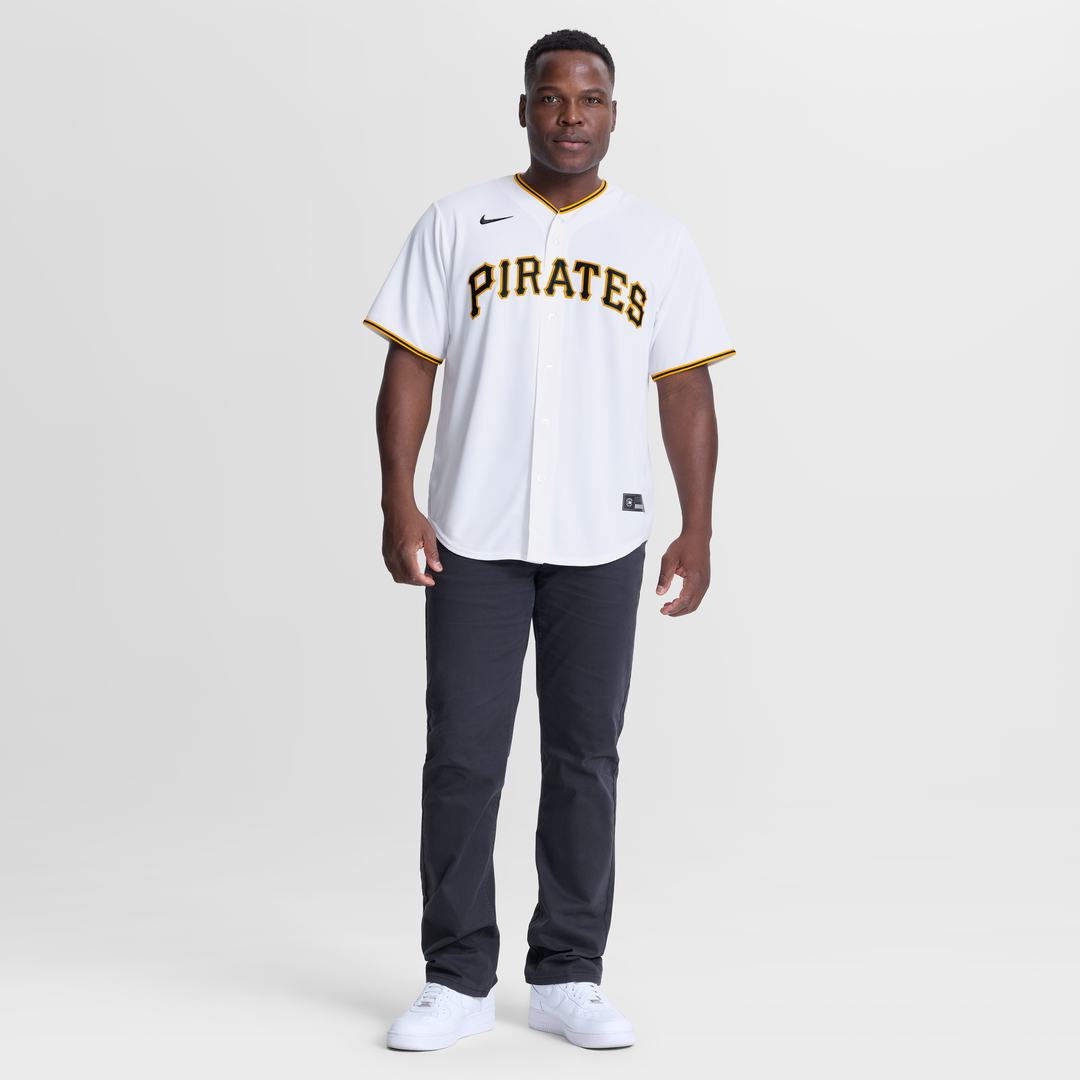 Pittsburgh Pirates Camilo Doval | Nike White Home Replica Jersey