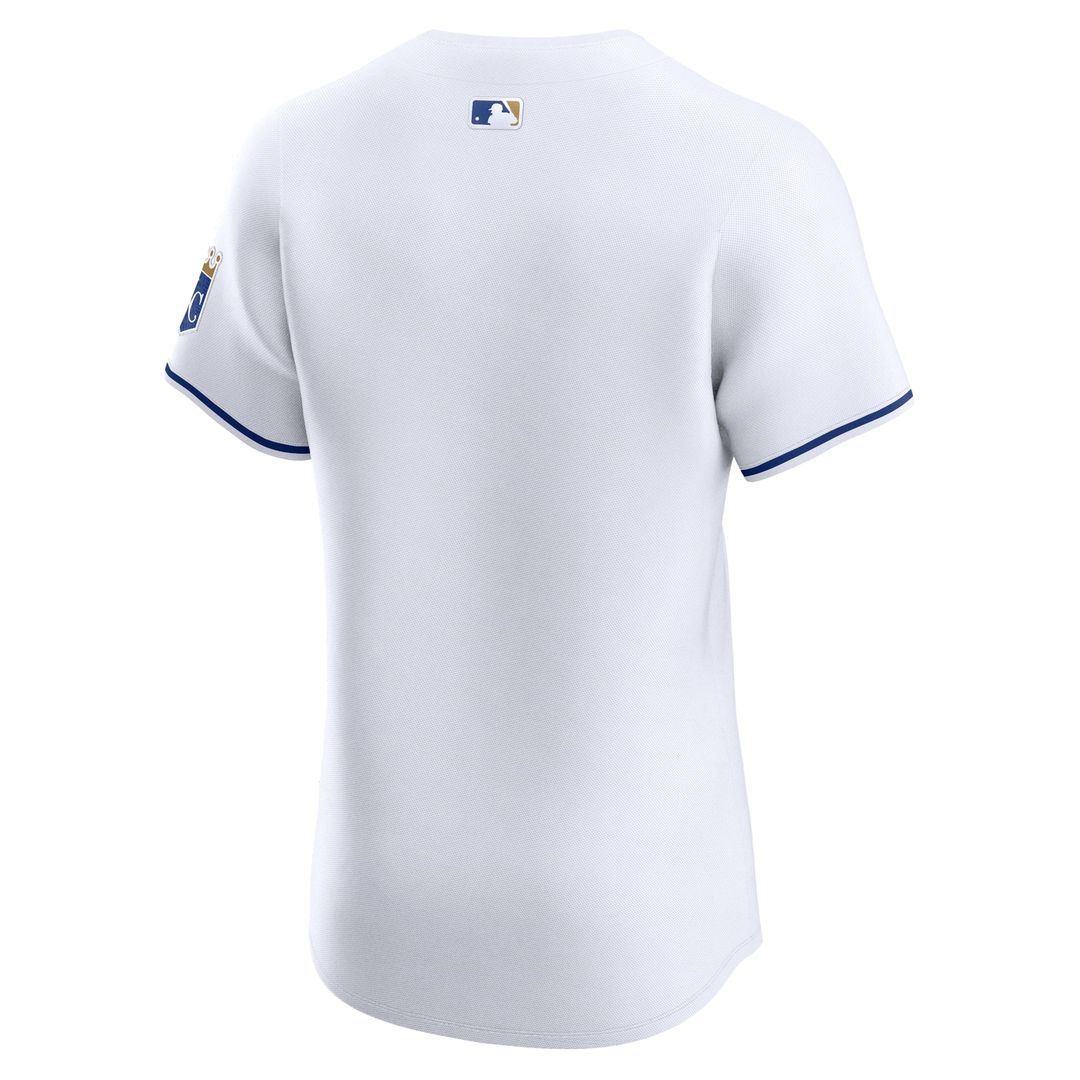 Kansas City Royals | Nike Gray Road Vapor Premier Elite Patch Jersey