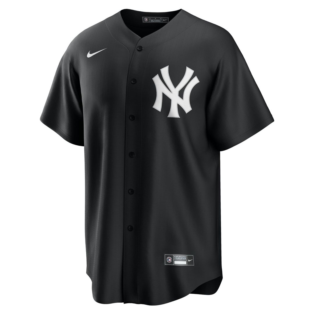 New York Yankees Anthony Volpe | Nike Black Fashion Replica Player Jersey