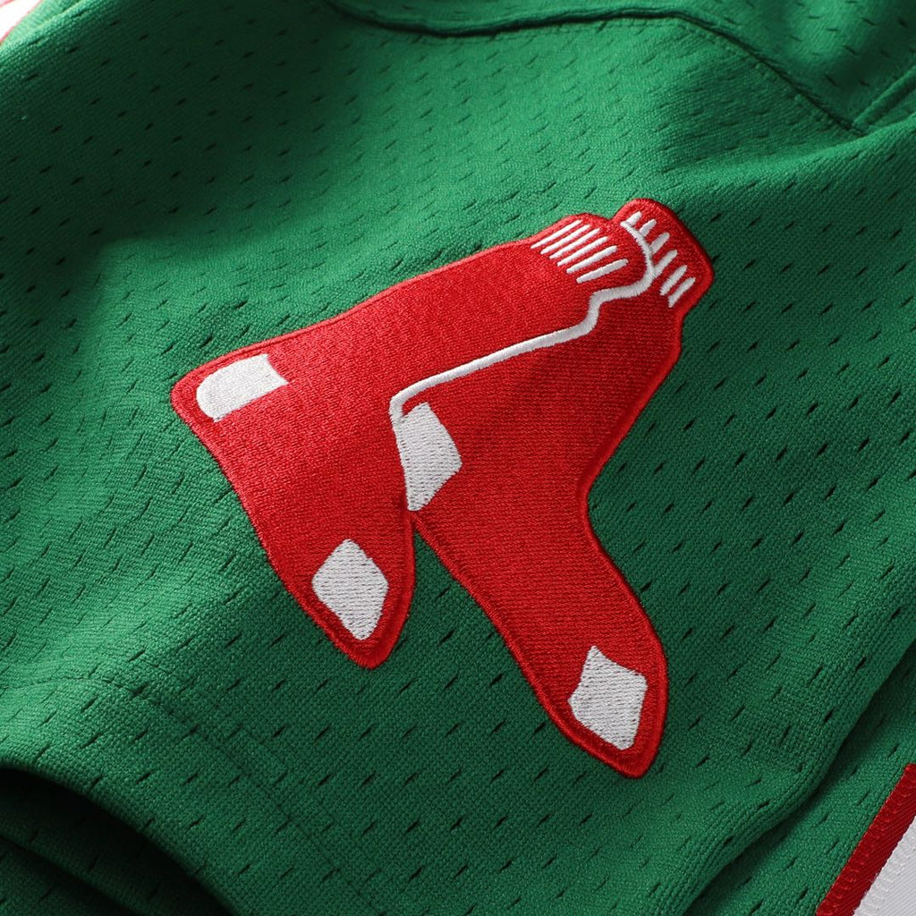 Boston Red Sox David Ortiz | Mitchell & Ness Kelly Green Big & Tall Cooperstown Collection Mesh Batting Practice Jersey
