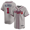 Atlanta Braves Ozzie Albies | Nike Gray Road Limited Player Jersey