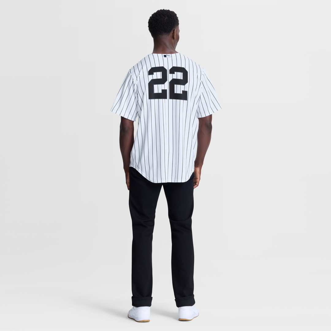 New York Yankees Ben Rice | Nike White Home Replica Jersey