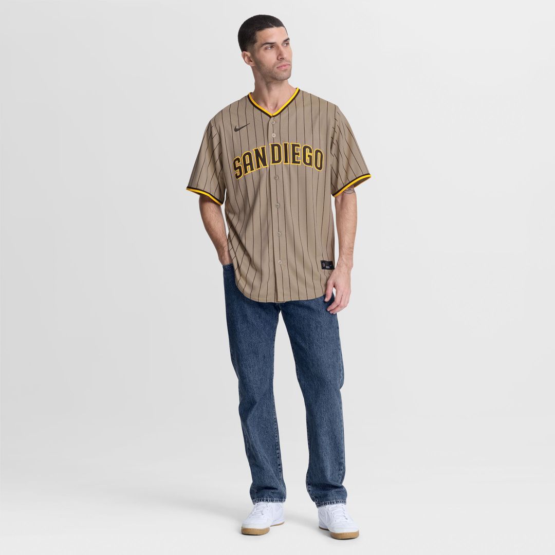 San Diego Padres Fernando Tatis Jr. | Nike Brown Road Replica Jersey