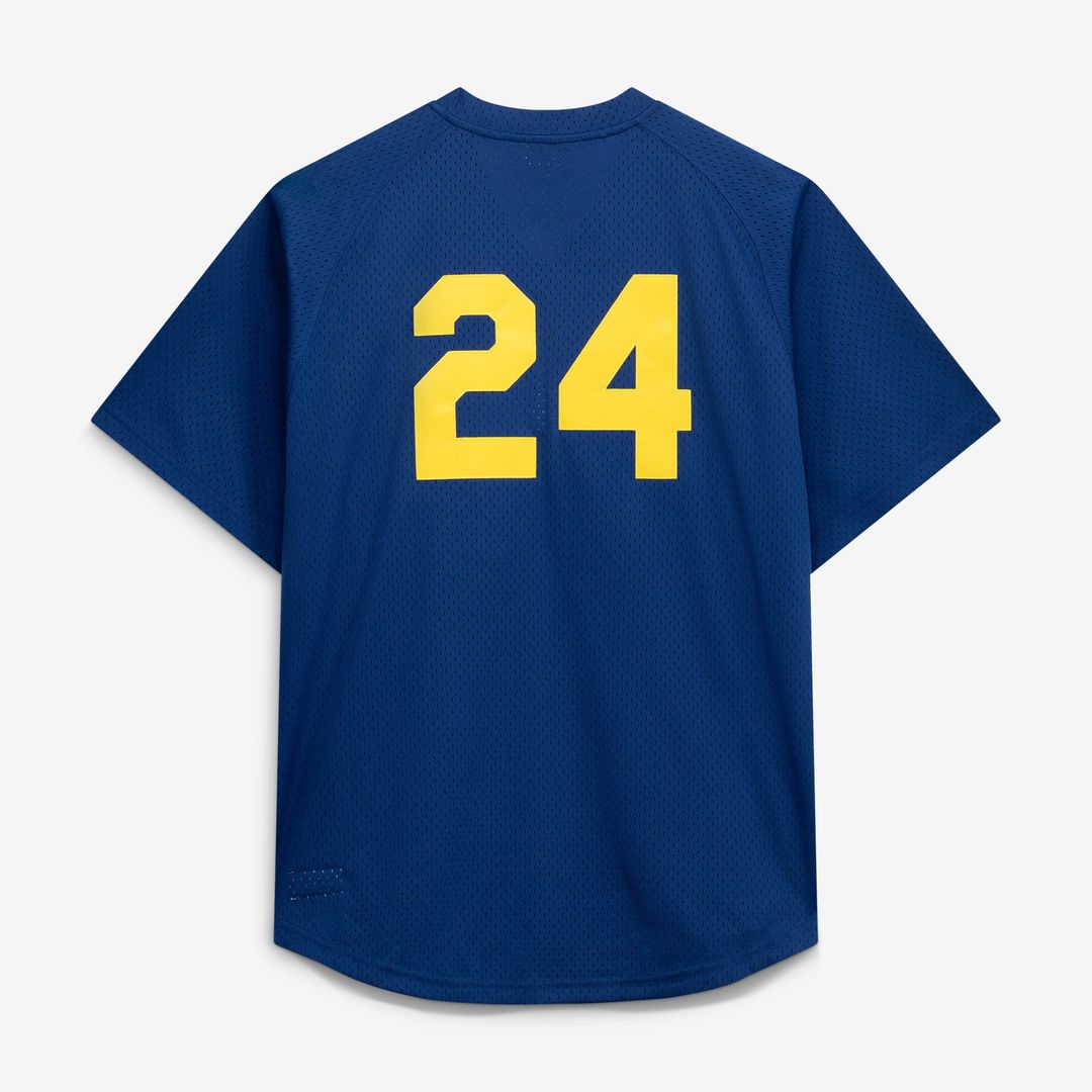 Seattle Mariners Ken Griffey Jr. | Mitchell & Ness Royal Big & Tall Cooperstown Collection Mesh Batting Practice Jersey