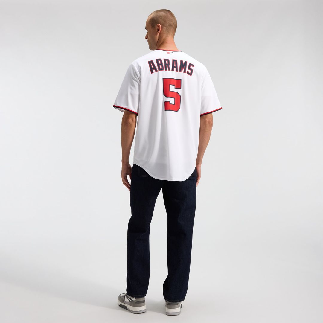 Washington Nationals CJ Abrams | Nike White Home Replica Jersey