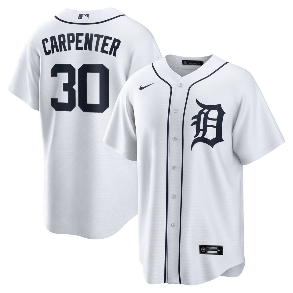 Detroit Tigers Kerry Carpenter | Nike White Home Replica Jersey