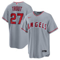 Los Angeles Angels Mike Trout | Nike Gray Road Replica Jersey