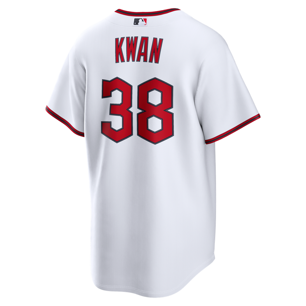 Cleveland Guardians Steven Kwan | Nike White Home Replica Jersey