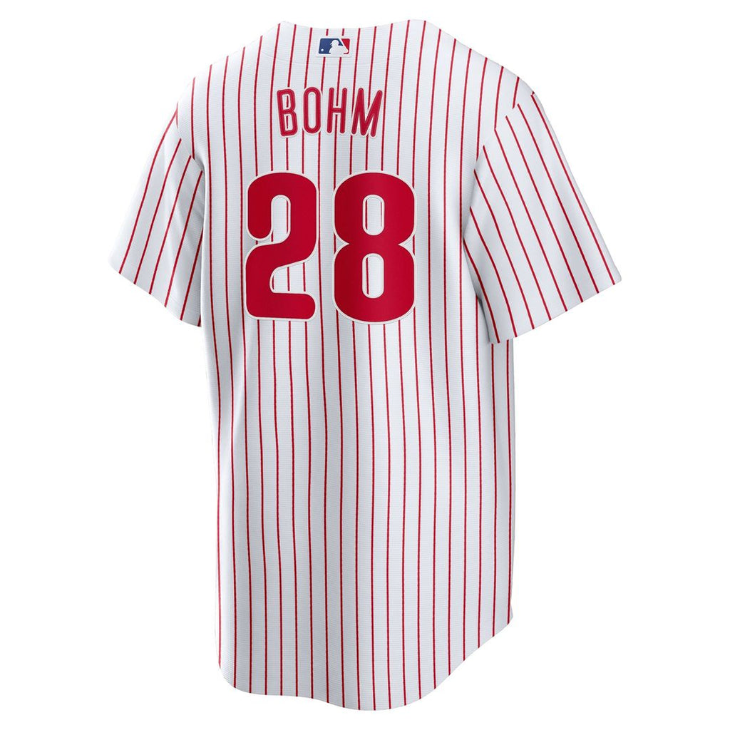 Philadelphia Phillies Alec Bohm | Nike White Home Replica Jersey
