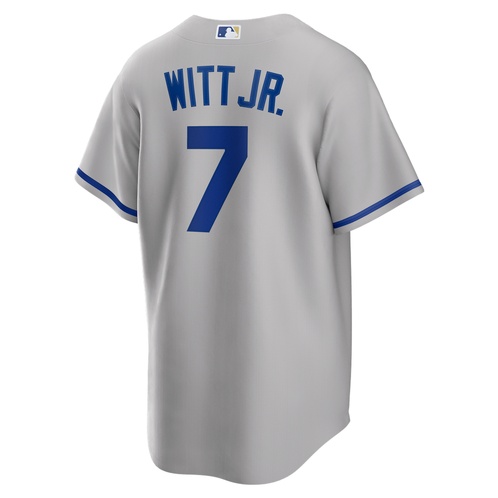 Kansas City Royals Bobby Witt Jr. | Nike Gray Road Replica Jersey